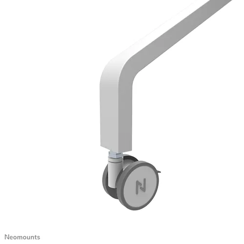 Neomounts mobilt golvstativ FL50-525WH1 | Passar 55-86" skärmar | Vitt