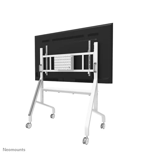 Mobilt golvstöd Neomounts FL50-575WH1 för 65-110" skärmar - Vit