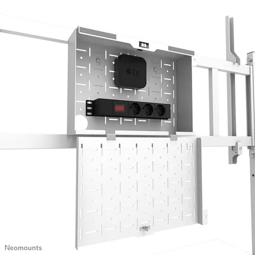 Mobilt golvstöd Neomounts FL50-575WH1 för 65-110" skärmar - Vit