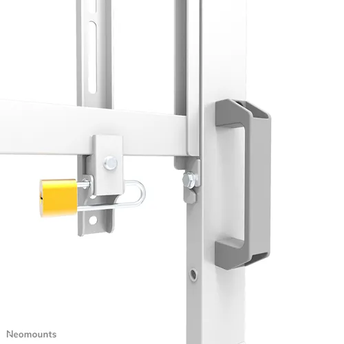 Mobilt golvstöd Neomounts FL50-575WH1 för 65-110" skärmar - Vit
