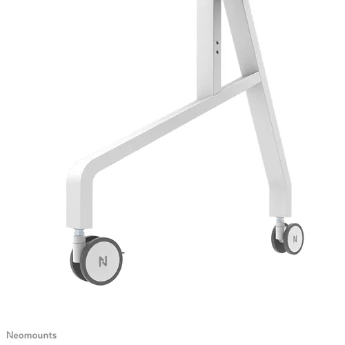 Mobilt golvstöd Neomounts FL50-575WH1 för 65-110" skärmar - Vit