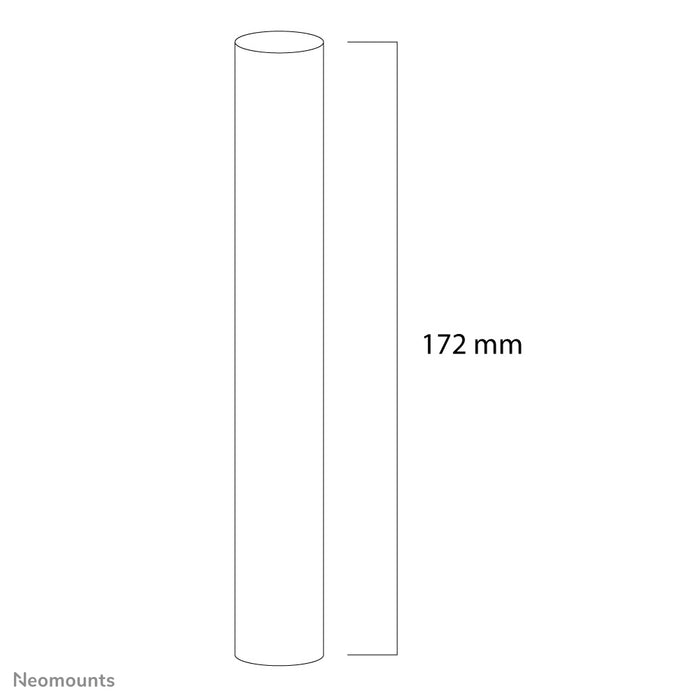 Neomounts kopplingsstycke för förlängningsstolpar FPMA-CP100black, FPMA-CP150black och FPMA-CP200black