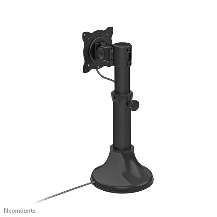 Neomounts FPMA-D025 svart är ett skrivbordsfäste för flatskärmar upp till 30 tum (76 cm).
