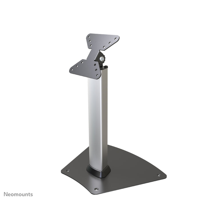 Neomounts FPMA-D1500 silver är ett skrivbordsfäste för platta skärmar upp till 32 tum (81 cm).