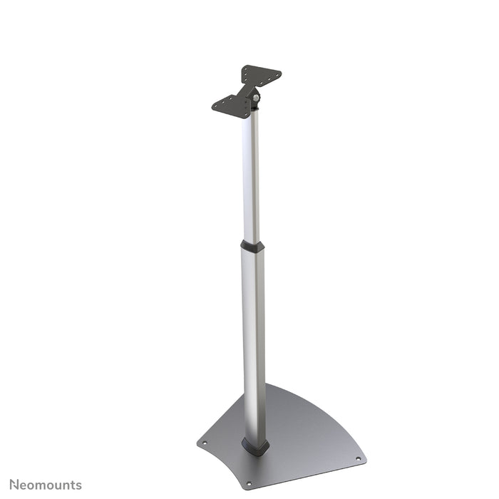 Neomounts FPMA-D1550SILVER är ett möbelstativ för LCD/LED/Plasma-skärmar upp till 32 tum (81 cm), höjdjusterbart - silver