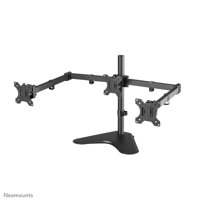Neomounts FPMA-D550DD3 svart full motion skrivbordsställ för 13-27 tums skärmar – Svart