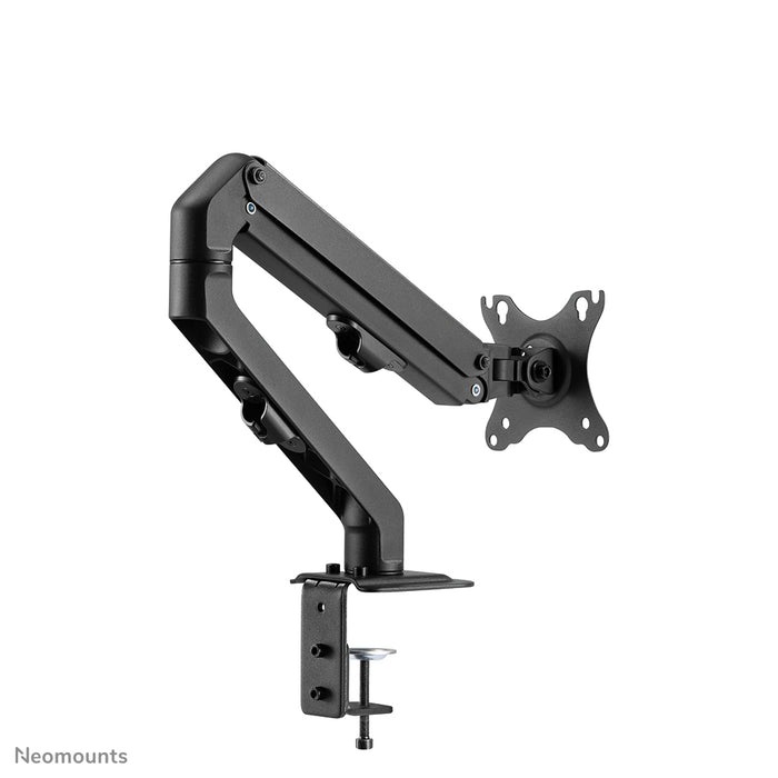 Neomounts FPMA-D650 svart är ett full motion skrivbordsfäste för skärmar upp till 27 tum (69 cm).