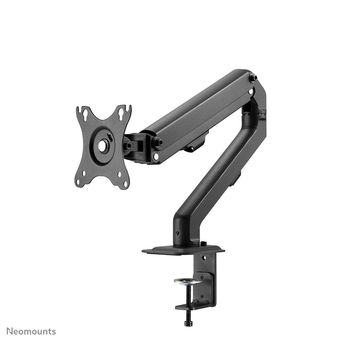 Neomounts FPMA-D650 svart är ett full motion skrivbordsfäste för skärmar upp till 27 tum (69 cm).
