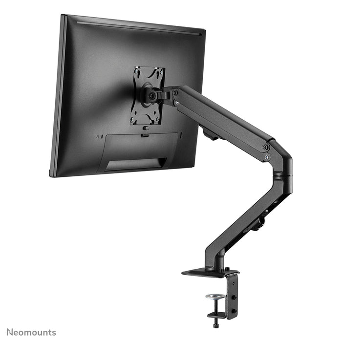Neomounts FPMA-D650 svart är ett full motion skrivbordsfäste för skärmar upp till 27 tum (69 cm).