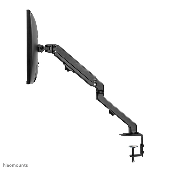Neomounts FPMA-D650 svart är ett full motion skrivbordsfäste för skärmar upp till 27 tum (69 cm).