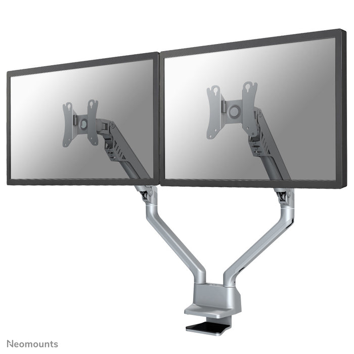 Neomounts FPMA-D750DSILVER Monitorarm 10-32" - gasveer - Topfix – productaanzicht