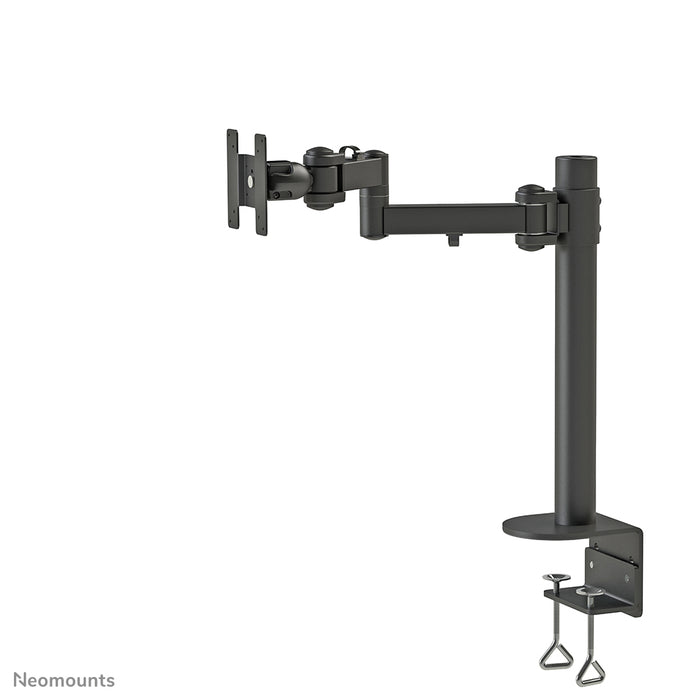 Neomounts FPMA-D960 svartPLUS är ett skrivbordsfäste med 3 vridpunkter för böjda skärmar upp till 49 tum (124 cm).