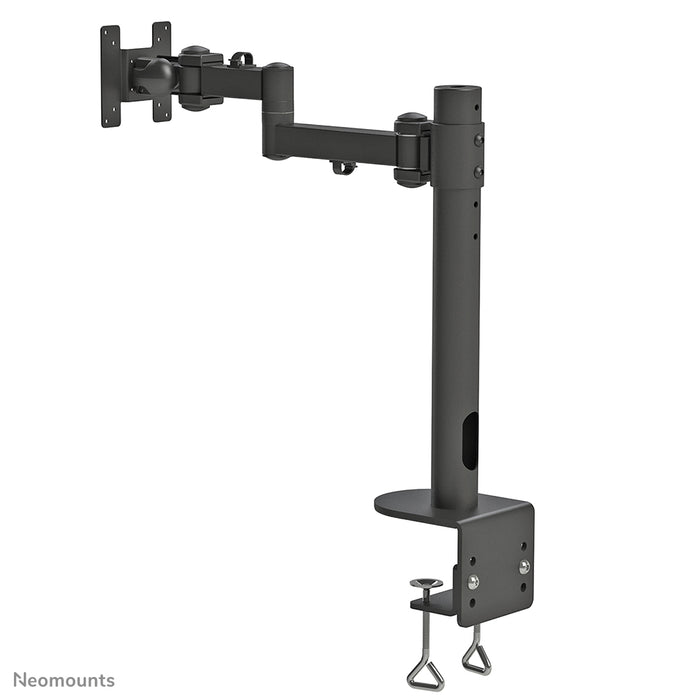 Neomounts FPMA-D960 svartPLUS är ett skrivbordsfäste med 3 vridpunkter för böjda skärmar upp till 49 tum (124 cm).