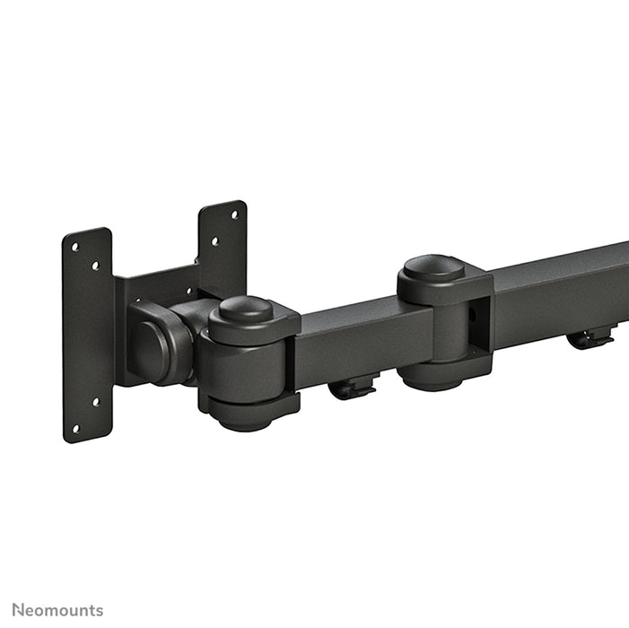 Neomounts FPMA-D960DG är ett skrivbordsfäste för 2 platta skärmar upp till 27 tum (69 cm).