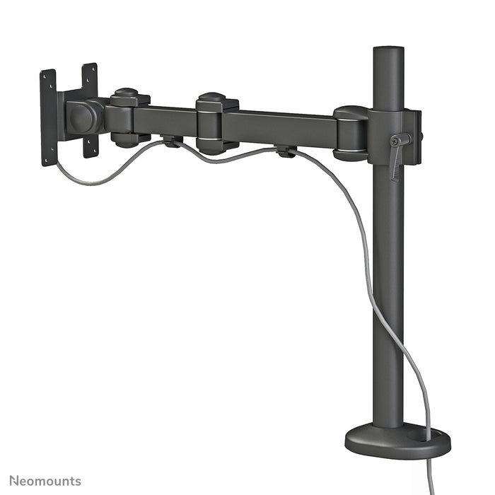 Neomounts FPMA-D960G är ett skrivbordsfäste med 3 vridpunkter för flatskärmar upp till 30 tum (76 cm).