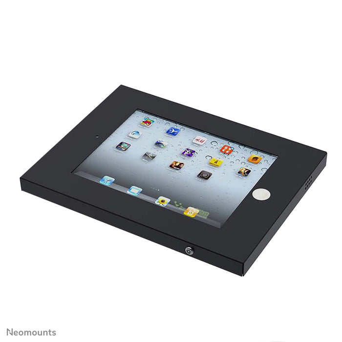 Neomounts stöldsäker tablethållare IPAD2N-UN20 svart för 9,7-tums iPad/iPad Air-tabletter (VESA 100x100 mm) - Svart