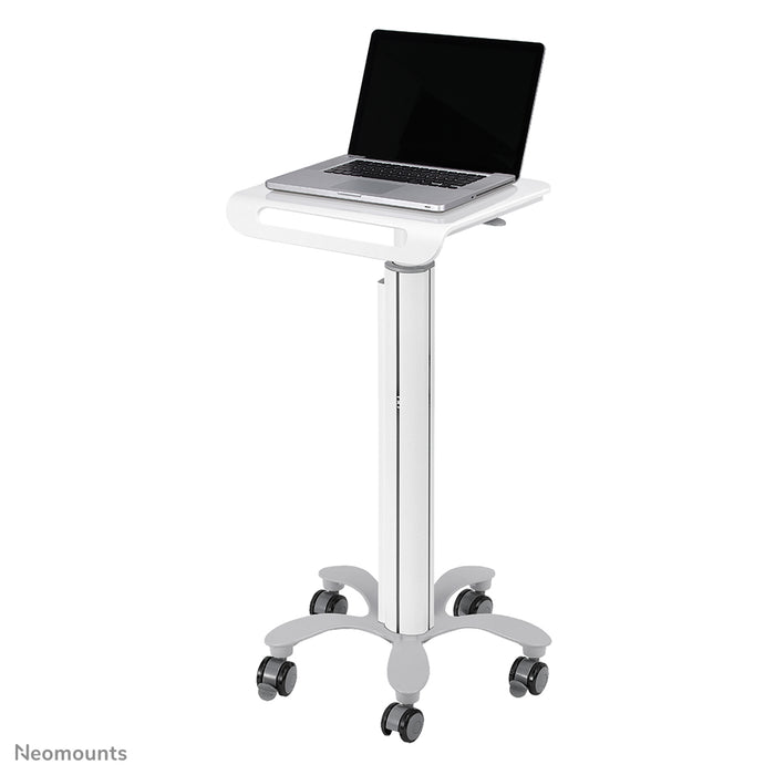 Neomounts MED-M050 är en mobil arbetsplats för bärbar dator.