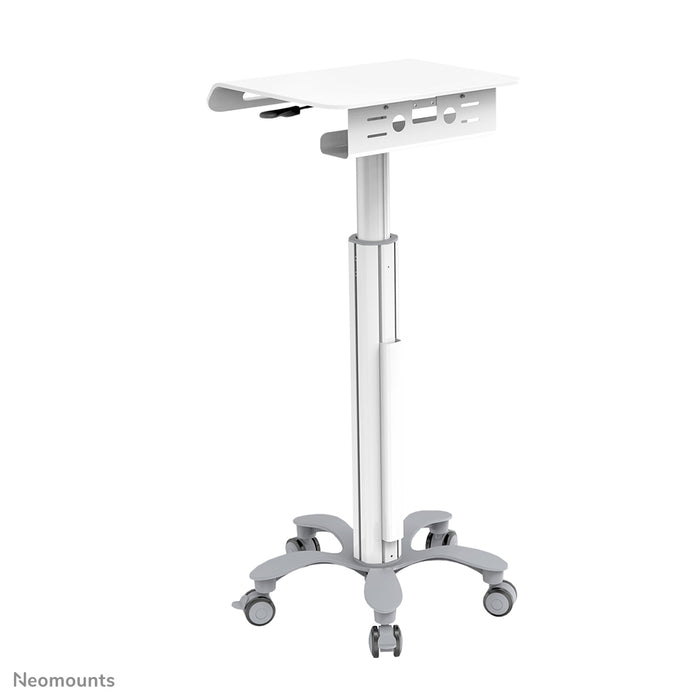 Neomounts MED-M050 är en mobil arbetsplats för bärbar dator.