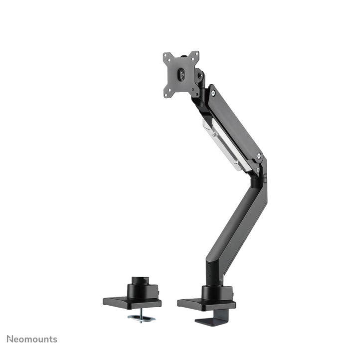 Neomounts NM-D775black är ett gasfjädrat skrivbordsfäste för platta skärmar upp till 32 tum (81 cm) - Svart
