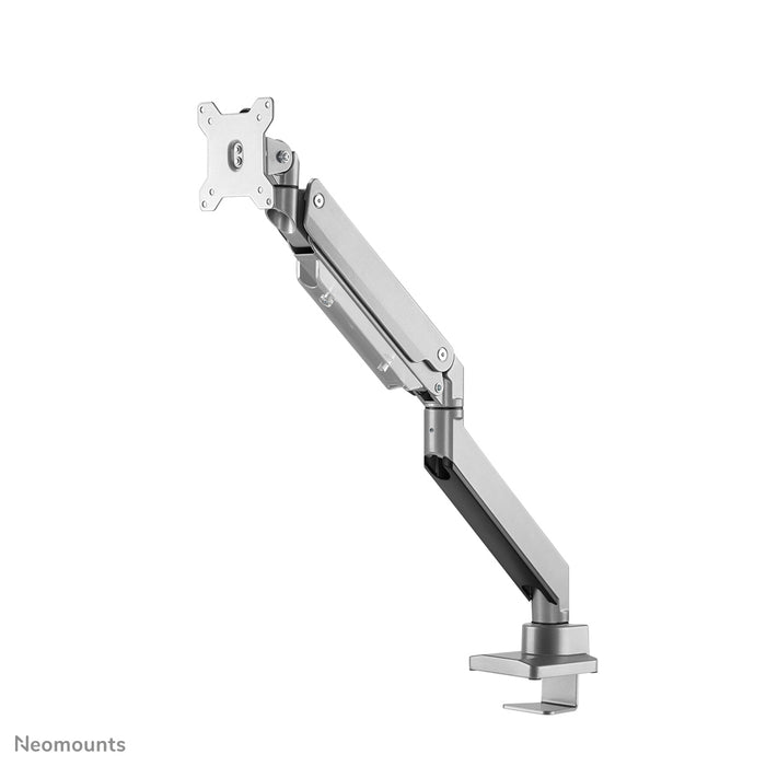 Neomounts NM-D775 silver är ett gasfjädrat skrivbordsfäste för platta skärmar upp till 32 tum (81 cm) - Silver