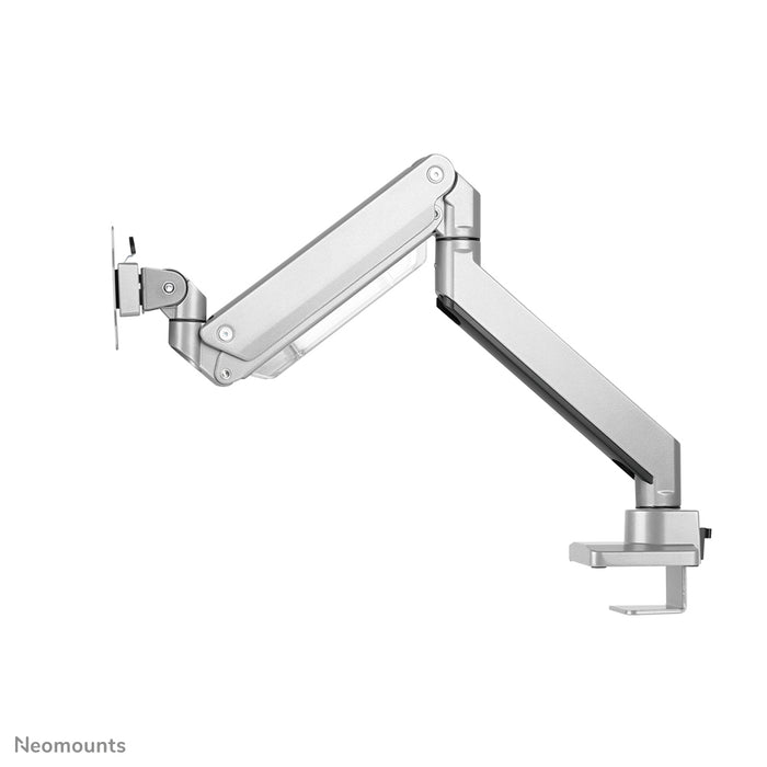 Neomounts NM-D775 silver är ett gasfjädrat skrivbordsfäste för platta skärmar upp till 32 tum (81 cm) - Silver