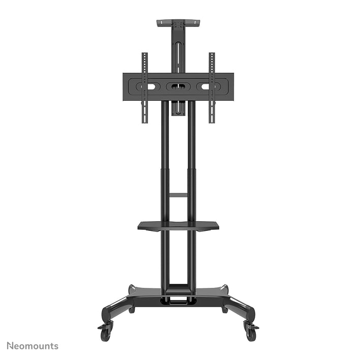 Neomounts NM-M1700 svart är en flyttbar möbel för flatskärmar upp till 75 tum (191 cm). Inklusive laptopplatta - Svart
