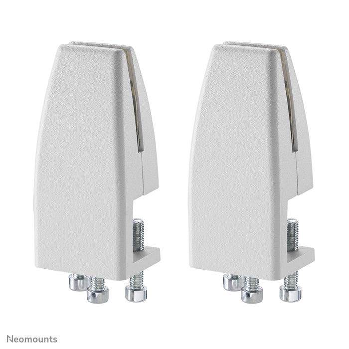 Neomounts skrivbordsklammer set 8-25 mm - Vit