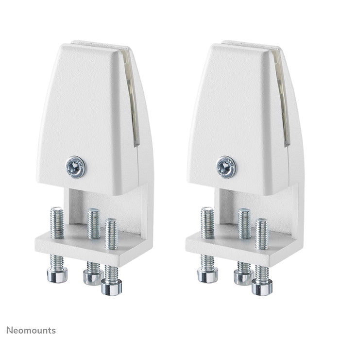 Neomounts skrivbordsklammer set 8-25 mm - Vit