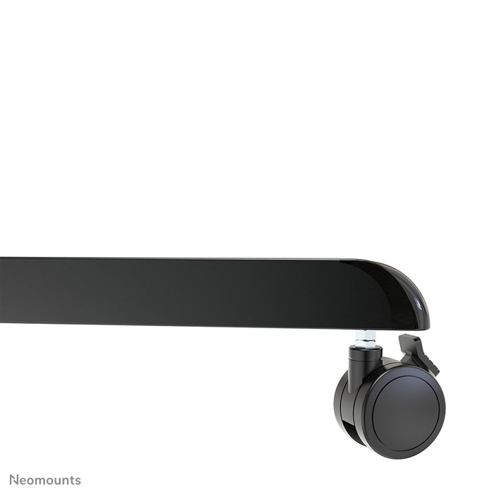 Neomounts NS-M1250 svart är en flyttbar möbel för flatskärmar upp till 70 tum (178 cm). Inklusive laptopplatta - Svart