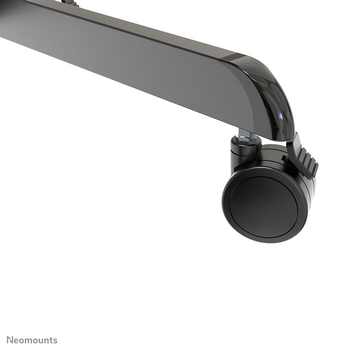 Neomounts NS-M1250 svart är en flyttbar möbel för flatskärmar upp till 70 tum (178 cm). Inklusive laptopplatta - Svart