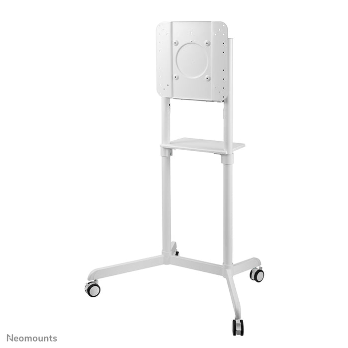 Neomounts NS-M1250 vit är en flyttbar möbel för flatskärmar upp till 70 tum (178 cm). Inklusive laptopplatta - Vit
