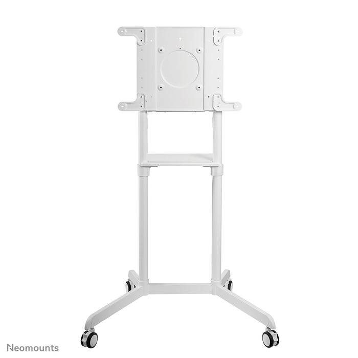 Neomounts NS-M1250 vit är en flyttbar möbel för flatskärmar upp till 70 tum (178 cm). Inklusive laptopplatta - Vit