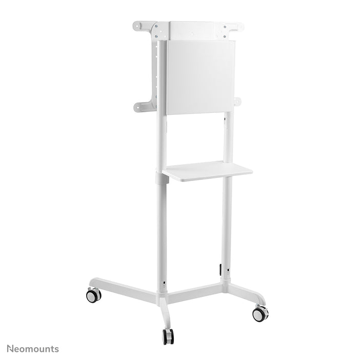 Neomounts NS-M1250 vit är en flyttbar möbel för flatskärmar upp till 70 tum (178 cm). Inklusive laptopplatta - Vit