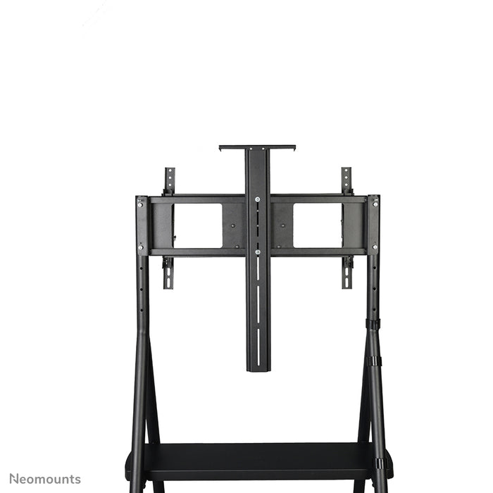 Neomounts NS-M1500black är en flyttbar möbel för flatskärmar upp till 65 tum (165 cm). Inklusive laptopplatta - Svart