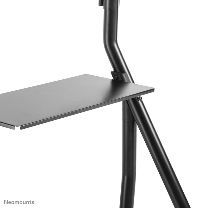 Neomounts NS-M3800 svart är en flyttbar möbel för flatskärmar upp till 100 tum (254 cm).