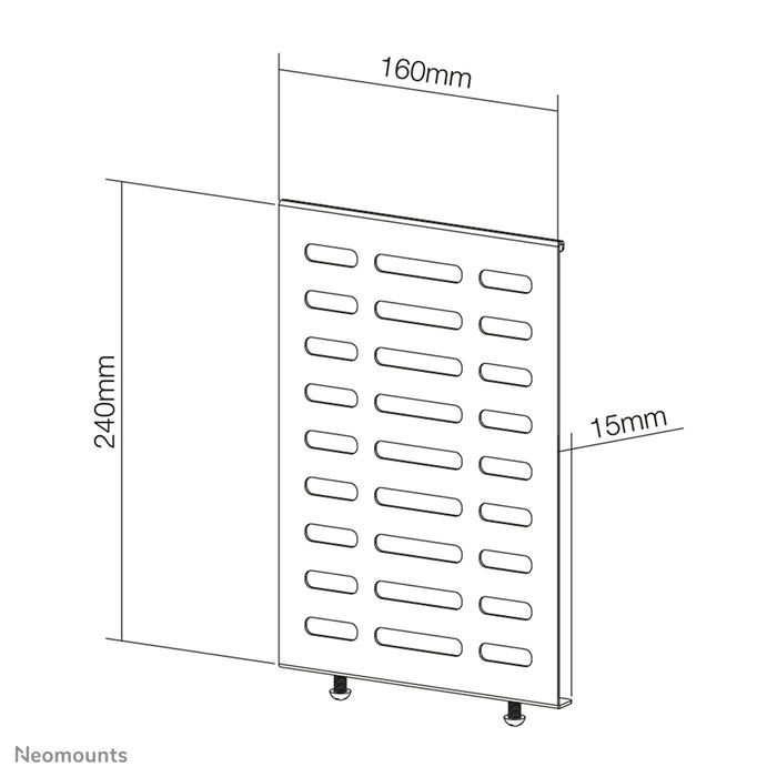 Neomounts NS-MBTC100 svart CPU Thin Client-hållare