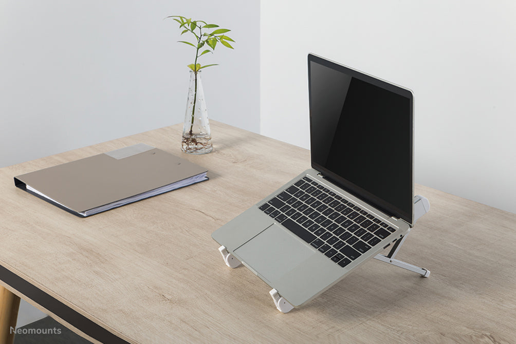 Neomounts hopfällbart laptopstativ - Silver