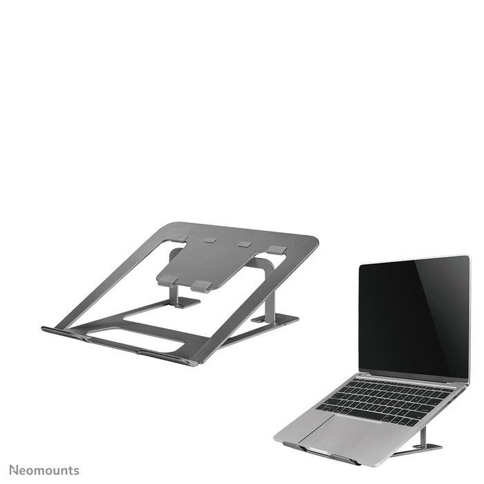 Neomounts hopfällbart laptopstativ - Grått