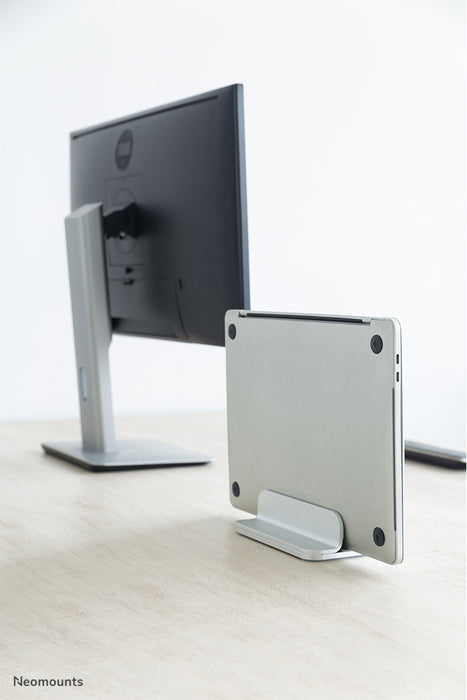 Neomounts vertikal laptopställ - Silver