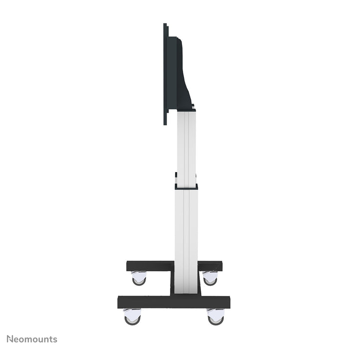 Neomounts PLASMA-M2600 silver är en elektriskt höj- och sänkbar vagn för flatskärmar upp till 120 tum (305 cm).