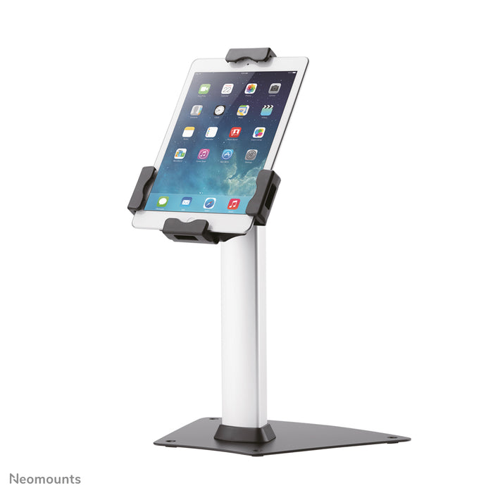 Neomounts surfplattefäste TABLET-D150SILVER för de flesta 7,9 till 10,5 tums surfplattor, låsbart - Silver