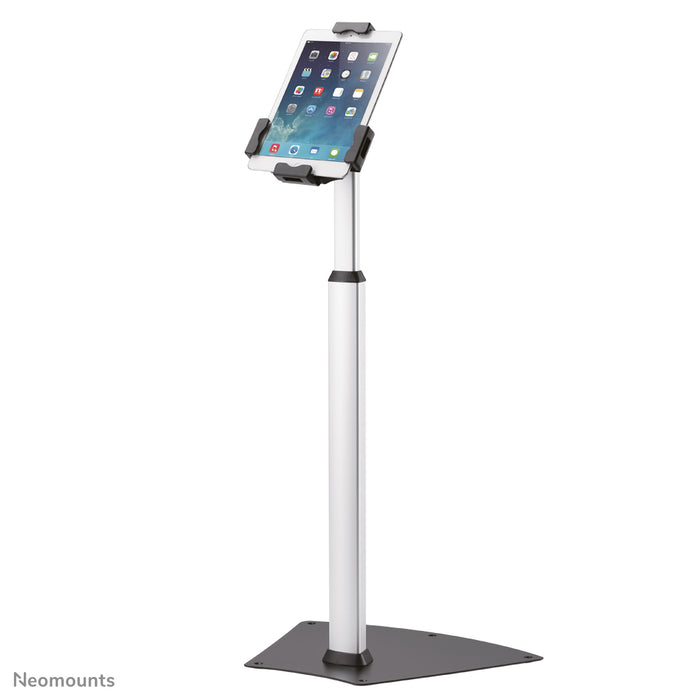 Neomounts stöldskyddat golvfäste för surfplatta TABLET-S200 silver för de flesta 7,9 till 10,5 tums surfplattor, låsbart - Silver