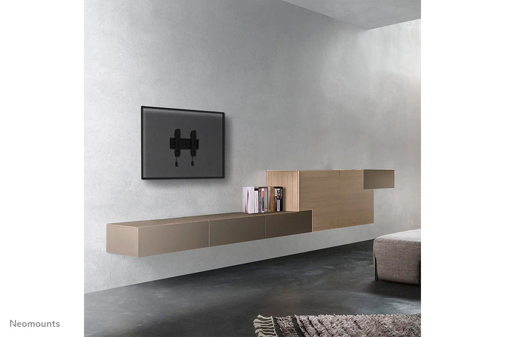 Neomounts WL30S-850BL12 flat väggfäste för 24-55 tums skärmar - Svart