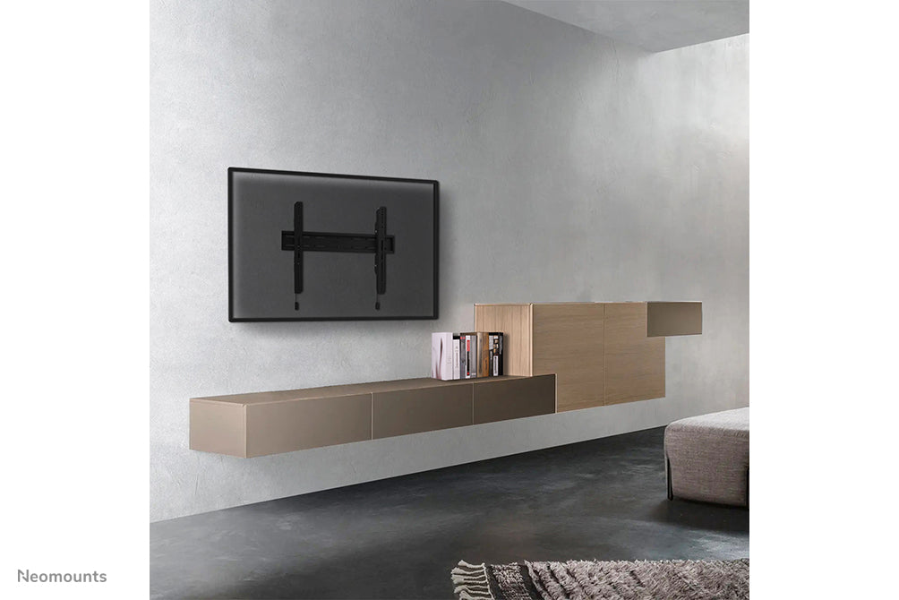 Neomounts WL30S-850BL16 flat väggfäste för 40-82 tums skärmar - Svart