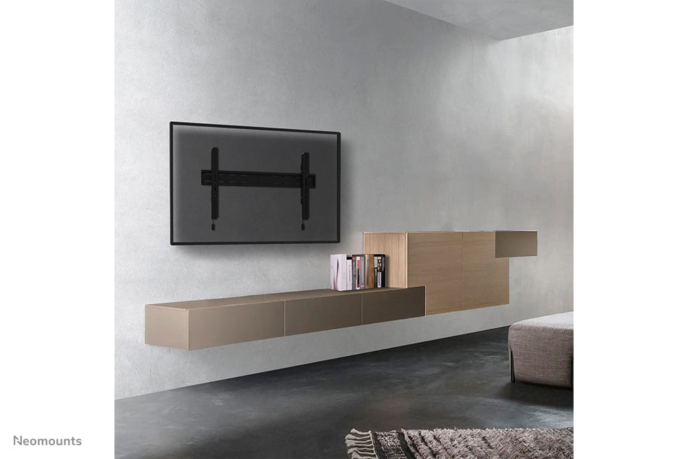 Neomounts WL30S-850BL18 flat väggfäste för 43-86 tums skärmar - Svart