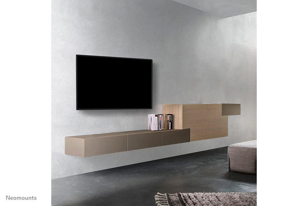 Neomounts WL30S-850BL18 flat väggfäste för 43-86 tums skärmar - Svart