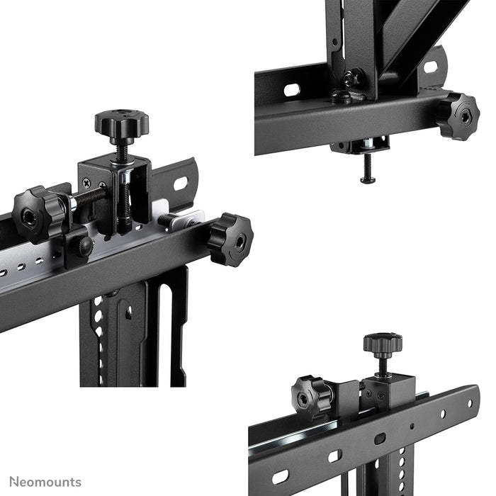 Neomounts WL95-900BL16 push to pop out videoväggsfäste för 45-75 tums skärmar - Svart