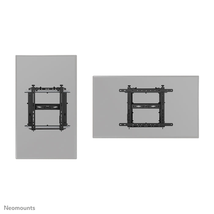 Neomounts WL95-900BL16 push to pop out videoväggsfäste för 45-75 tums skärmar - Svart
