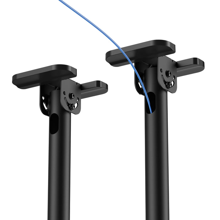 Wolff Mount TVB-116 – Plafondbeugel Heavy Duty XL met dubbele buis 60-120 inch en 120 kg draagvermogen