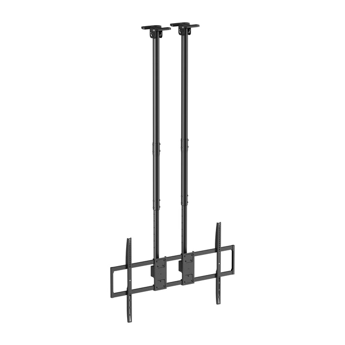 Wolff Mount TVB-116 – Plafondbeugel Heavy Duty XL met dubbele buis 60-120 inch en 120 kg draagvermogen